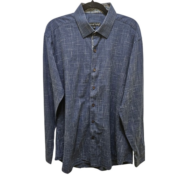 Jared Lang Other - Jared Lang Button Down Shirt Long Sleeve Patterned Casual Men's XL